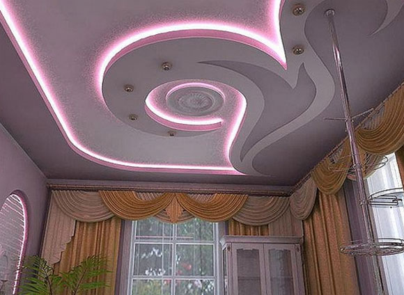Технология монтажа подвесного потолка с подсветкой. Как сделать подвесной потолок своими руками